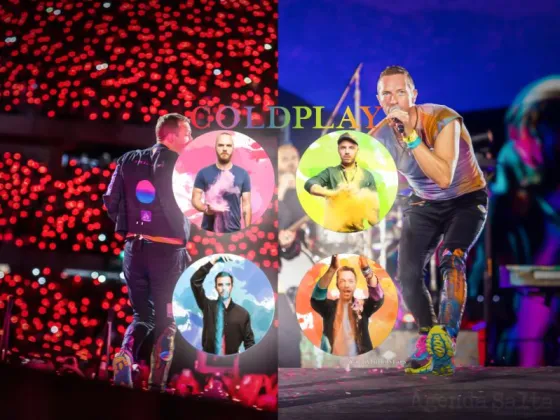 Coldplay en River arrancó con un homenaje a Soda Stereo