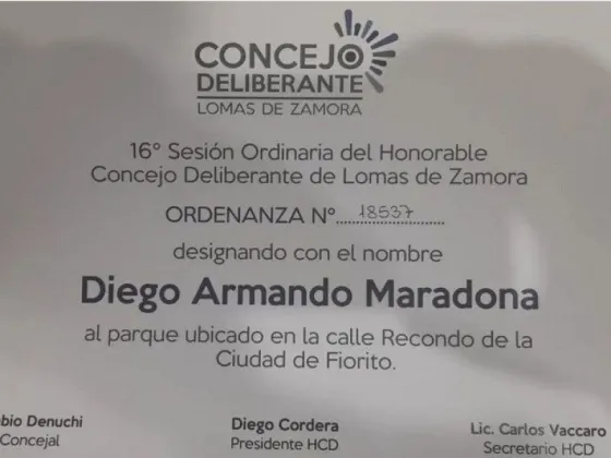 Aprobaron una ley para que todos los 30 de octubre se recuerde a Maradona y se festeje "San Diego" en un importante municipio