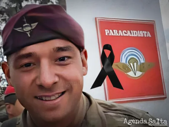 Lo llora toda Salta: Jesús Ariel Cruz era militar y murió en un ejercicio en las últimas horas