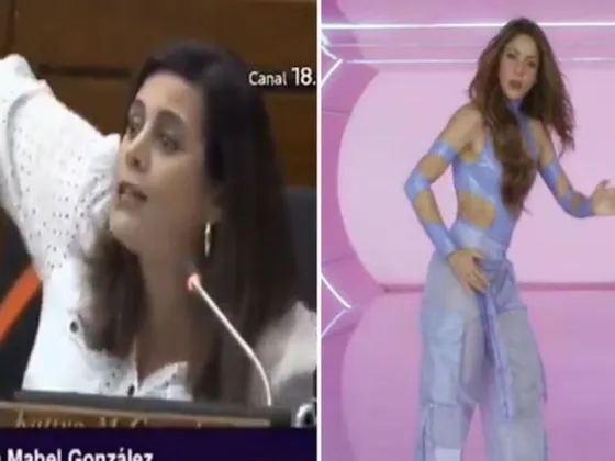 Una diputada paraguaya interpretó una canción de Shakira para protestar en el Congreso