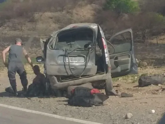 Cinco agentes del Servicio Penitenciario heridos en un accidente