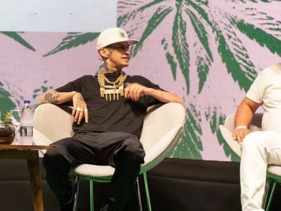 L-Gante en la Expo Cannabis: “Uso orgullosamente marihuana y me ayuda a estar enfocado”