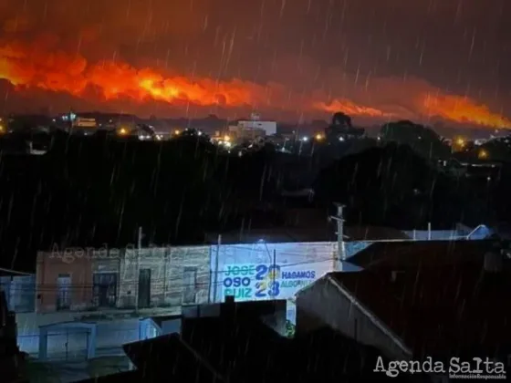 La lluvia trajo un poco de alivio a distintos sectores arrasados por las llamas