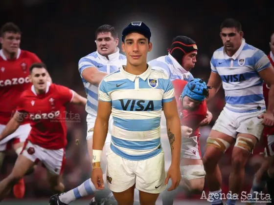 El salteño Eliseo Morales debutó en Los Pumas contra Gales