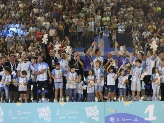 Argentina arrasó en tres Mundiales de hockey sobre patines y San Juan fue una fiesta