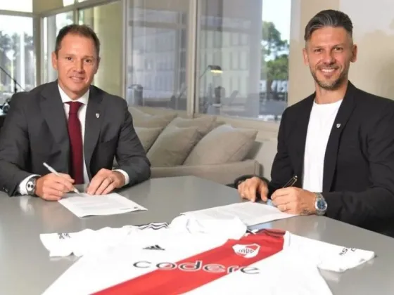 Martín Demichelis fue anunciado como nuevo entrenador de River: firmó contrato hasta 2025