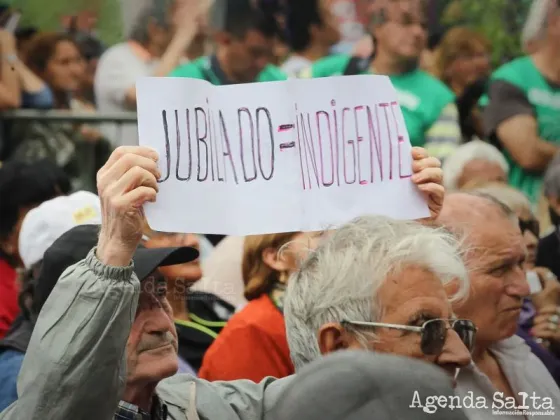 Jubilados convocan a una jornada nacional de lucha: “Con $43.343 no se puede vivir”