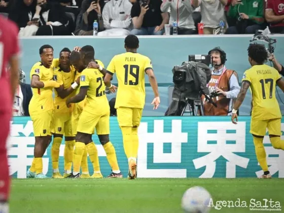 Ecuador arrancó con una victoria que ilusiona en el primer partido del mundial