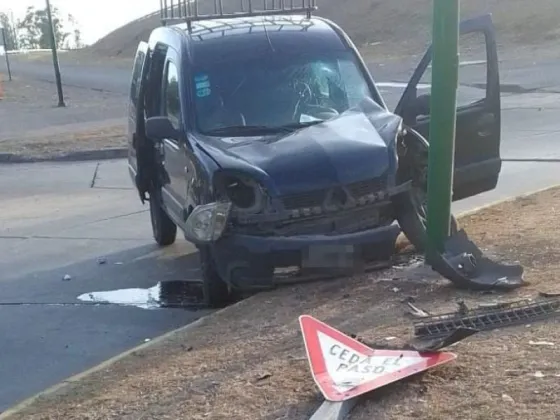 Violento choque en Zona Norte de la ciudad