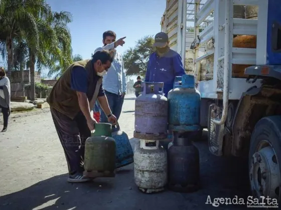 Arranca la semana con la distribución de la garrafa social en la ciudad