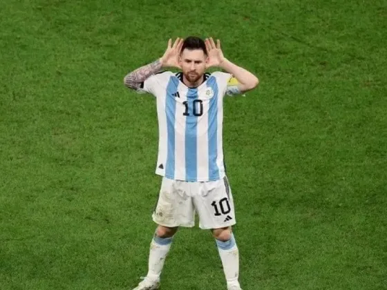 ¡A lo Riquelme! El festejo de Messi ante Países Bajos que no se vio