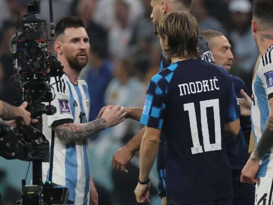 El deseo de Luka Modric para Lionel Messi y la furia contra el árbitro del partido