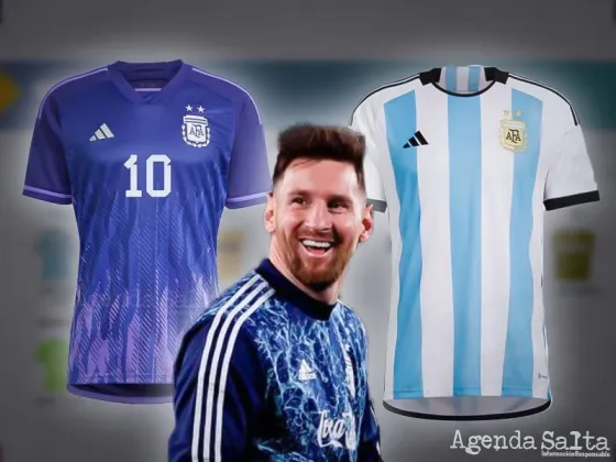 Se conoció qué camiseta usará Argentina en la definición del Mundial contra Francia