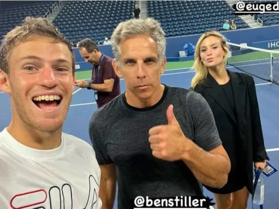 “Ni en las mejores películas”: el chat íntimo entre Diego Schwartzman y Ben Stiller en medio de los festejos por el título de Argentina en el Obelisco