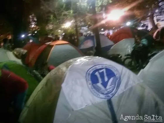 Piqueteros tomaron la Plaza 9 de Julio