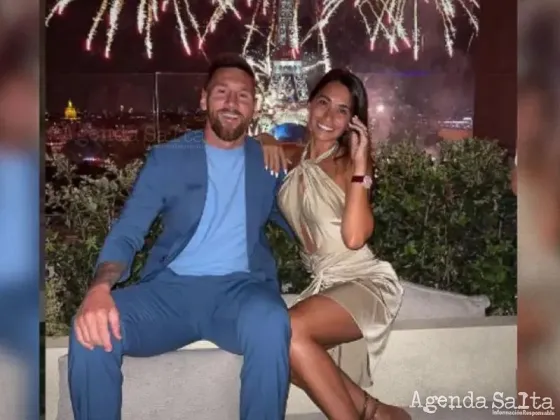 Al ritmo de “Muchachos” Messi bailó en la fiesta de 15 de su sobrina