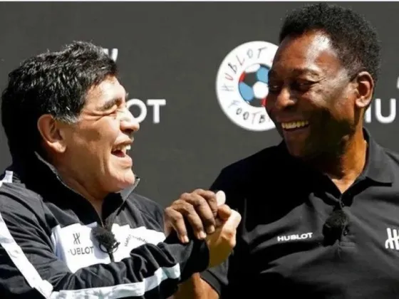 El día que Pelé se despidió de Diego Maradona: "Un día en el cielo jugaremos juntos en el mismo equipo"