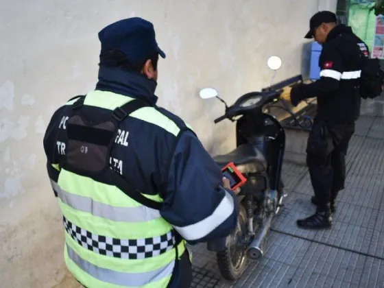 Se secuestraron motocicletas y se labraron distintas actas en operativos de tránsito 