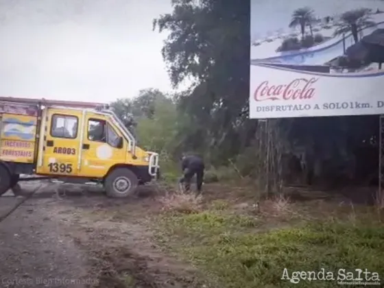 El temporal arrastró el auto del gerente del hospital de La Viña y se teme por su vida