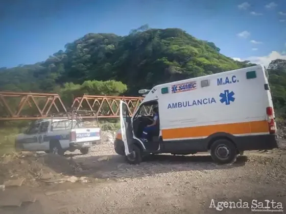 Encontraron a un hombre sin vida en el Río Mojotoro