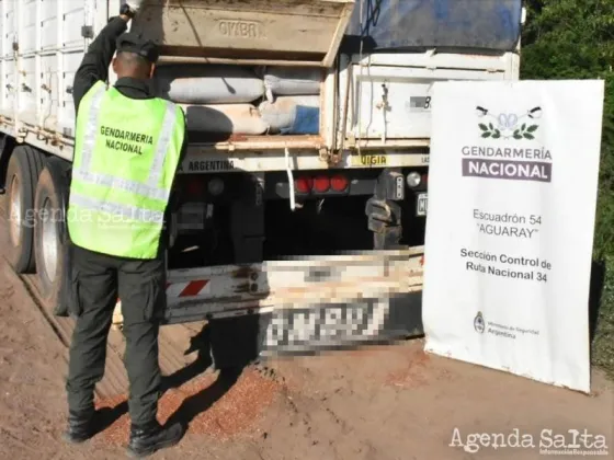 La mercadería transportada tiene un valor de 5.250.000 de pesos