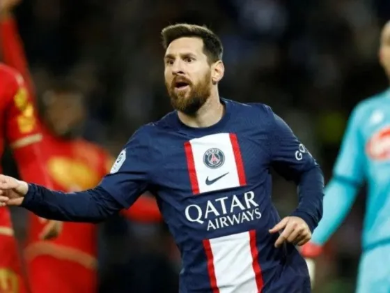 Un gol de Messi para el triunfo del PSG