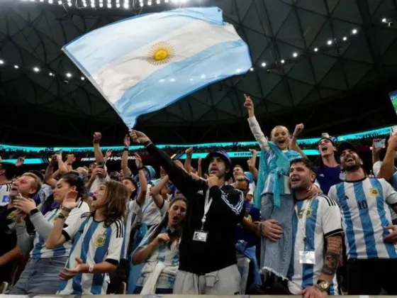 La hinchada argentina fue nominada a los premios The Best por su apoyo a la Selección en el Mundial